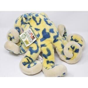Wild Republic Cuddlekins Blue-ringed ctopus Realistic Plush  14" NWT